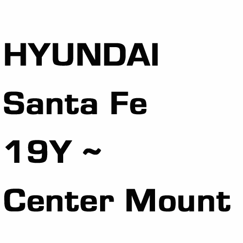브로딧 Hyundai Santa Fe 19 ~ center mount