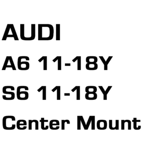 브로딧 AUDI A6 11-18 / S6 11-18  center mount