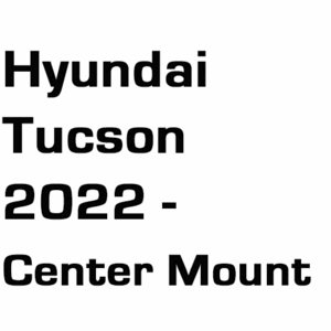 브로딧 Hyundai Tucson 2022 ~ Center mount
