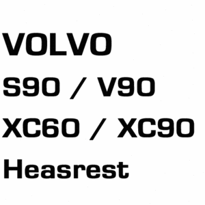 브로딧 VOLVO  S90, V90 , XC60 , XC90  헤드레스트 마운트  연식확인