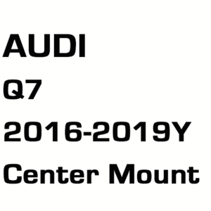브로딧 AUDI Q7 16~19Y  center mount