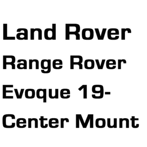 브로딧 Land Rover Range Rover Evoque 19Y~ center mount