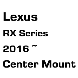 브로딧 LEXUS  RX Series 2016 ~ angled mount