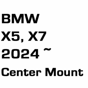 브로딧 BMW X5, X6, X7 2024 ~ Center Mount